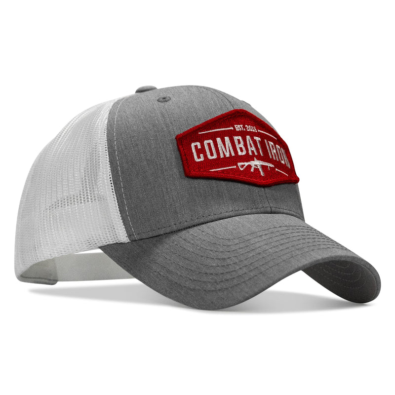 Load image into Gallery viewer, Original AR Red Patch Mid-Profile Mesh Snapback Hat