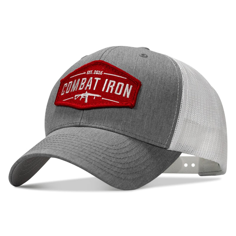 Load image into Gallery viewer, Original AR Red Patch Mid-Profile Mesh Snapback Hat