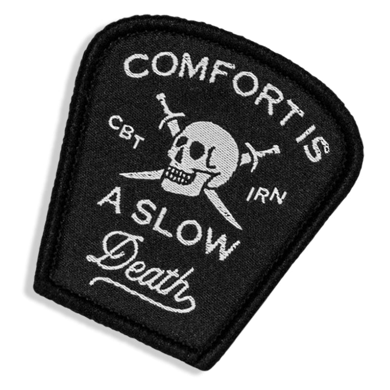 Load image into Gallery viewer, Comfort Is a Slow Death Small Velcro Patch