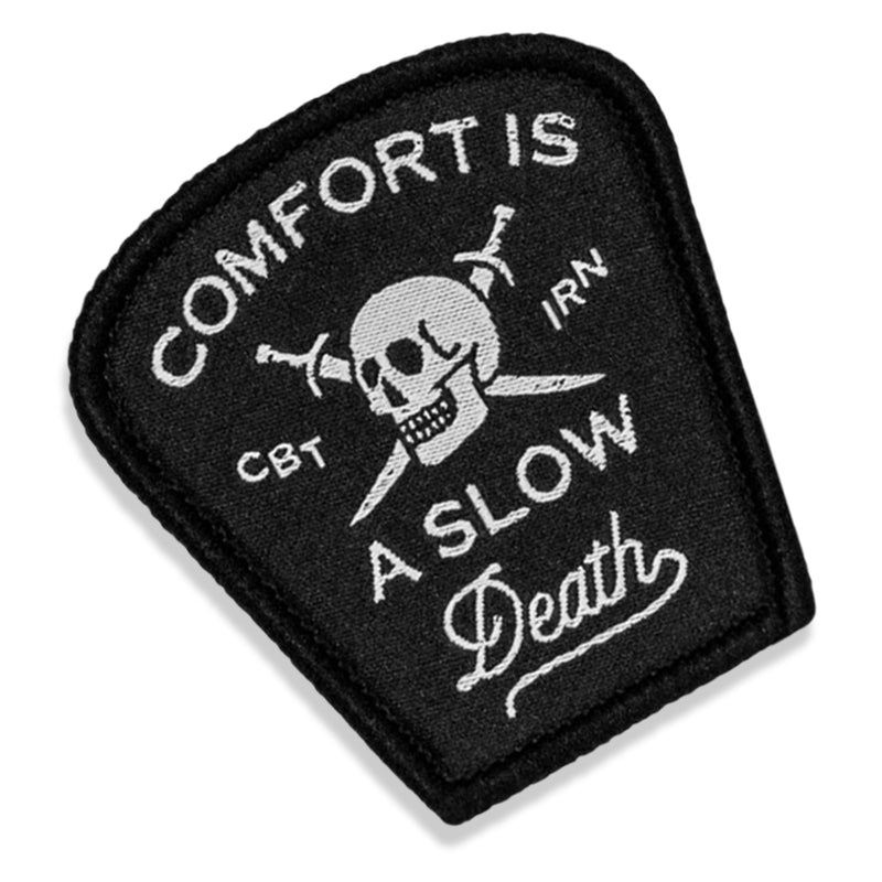 Load image into Gallery viewer, Comfort Is a Slow Death Small Velcro Patch