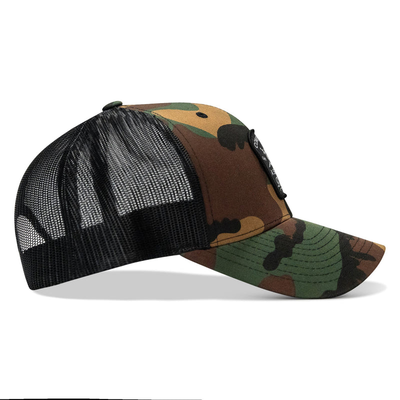 Load image into Gallery viewer, Comfort Is A Slow Death Patch Snapback Hat