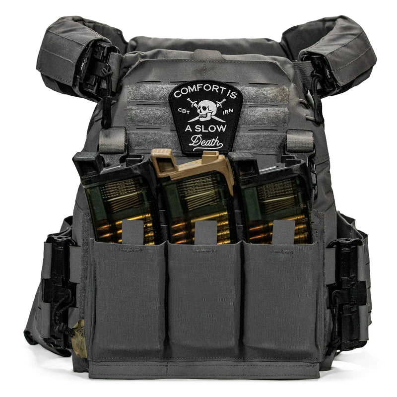 Load image into Gallery viewer, Comfort Is a Slow Death Large Velcro Patch