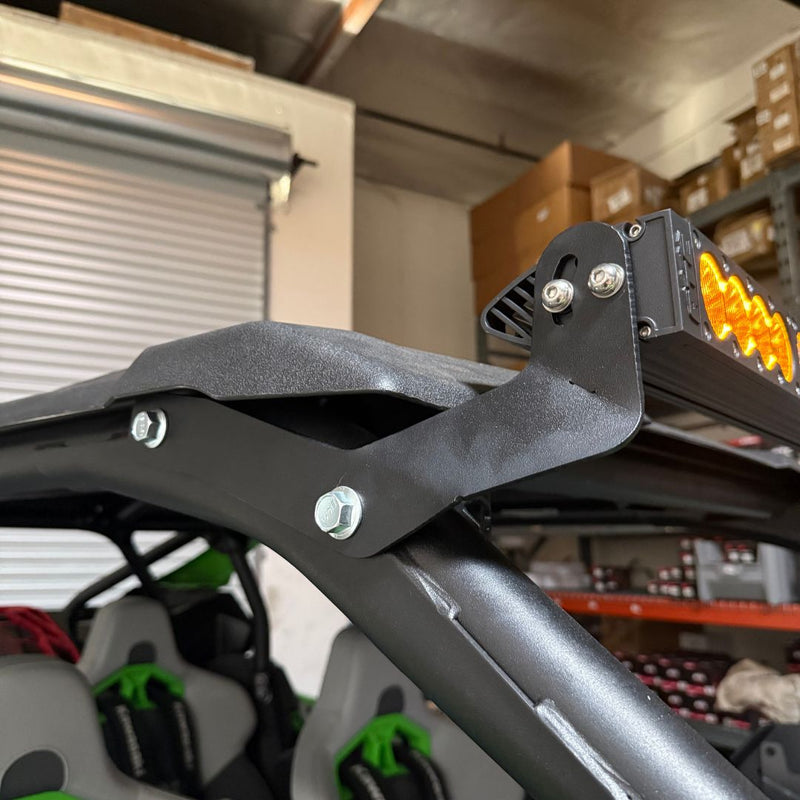 Load image into Gallery viewer, 43" COMP4 Light Bar Mounting Brackets for Kawasaki Teryx H2