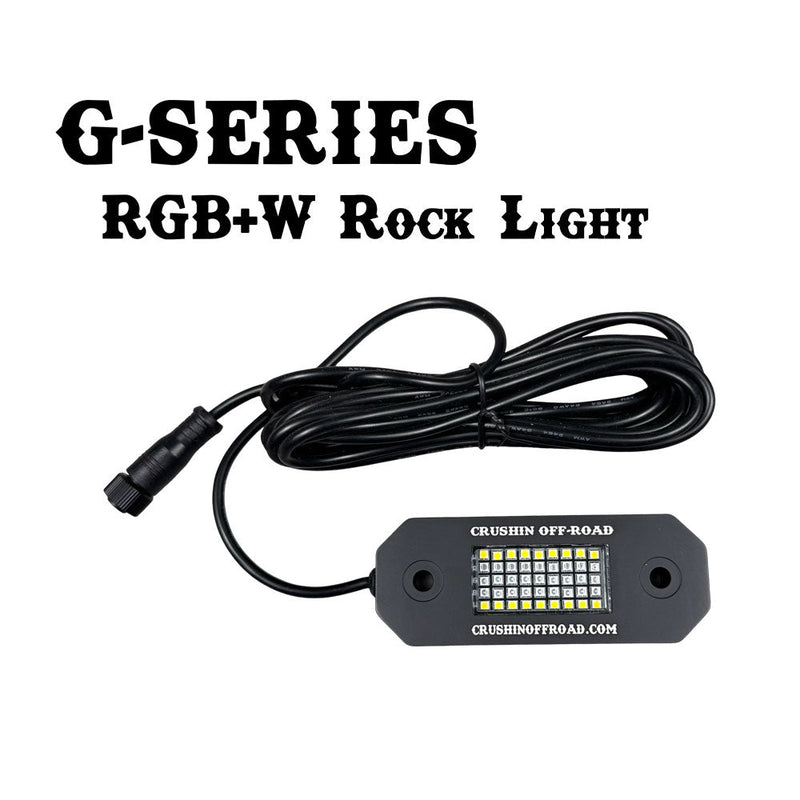 Load image into Gallery viewer, 4 Piece RGB+W 45 LED Pod with Dual Zone Controller, 1710 Lumen, G-Series