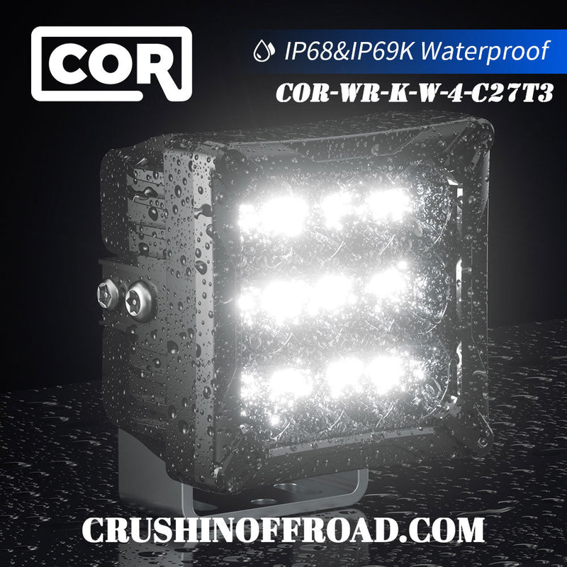 Load image into Gallery viewer, 4"- Super Heavy Duty, 10,652 LM Diffusion LED Work Light