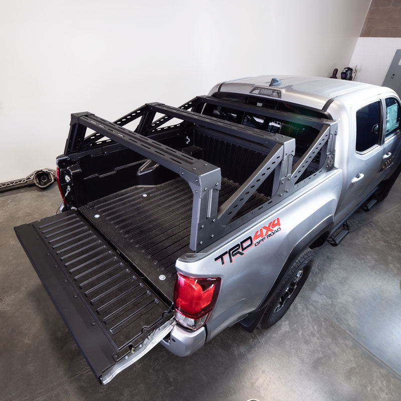 Load image into Gallery viewer, Toyota Tacoma 3G Mid Height Bed Rack - ALUMINUM