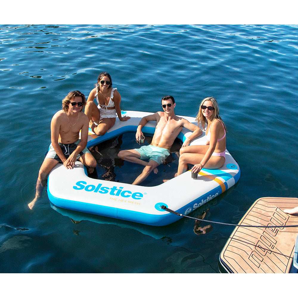 Solstice Watersports 8'6" Hex Mesh Dock - Skoutley Outdoors LLC