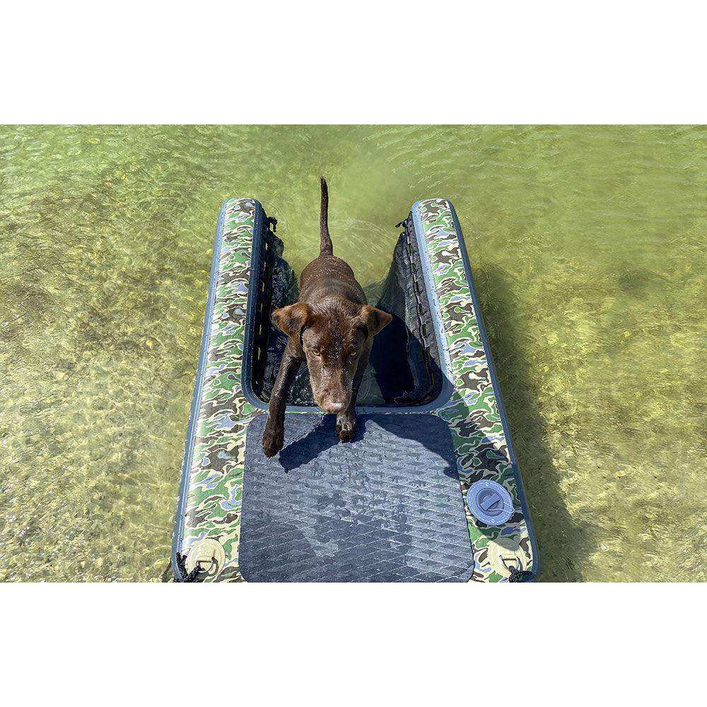 Solstice Watersports Inflatable PupPlank Dog Ramp - XL Sport - Camo - Skoutley Outdoors LLC