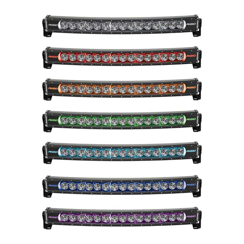 Load image into Gallery viewer, RIGID Industries Radiance + Curved 20" Light Bar - RGBW - Skoutley Outdoors LLC