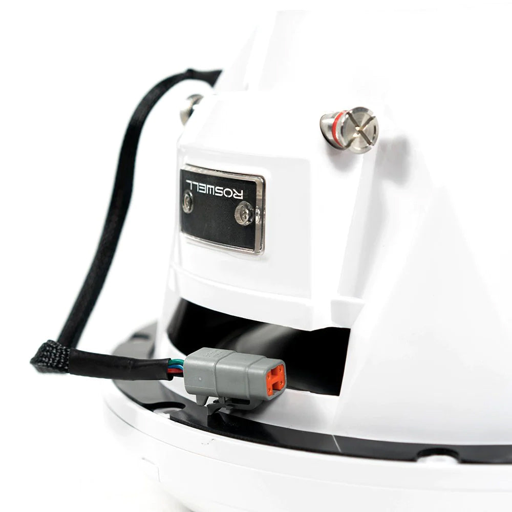 Roswell R1 10" Subwoofer - White - 250W RMS & 500W Peak Power - Skoutley Outdoors LLC