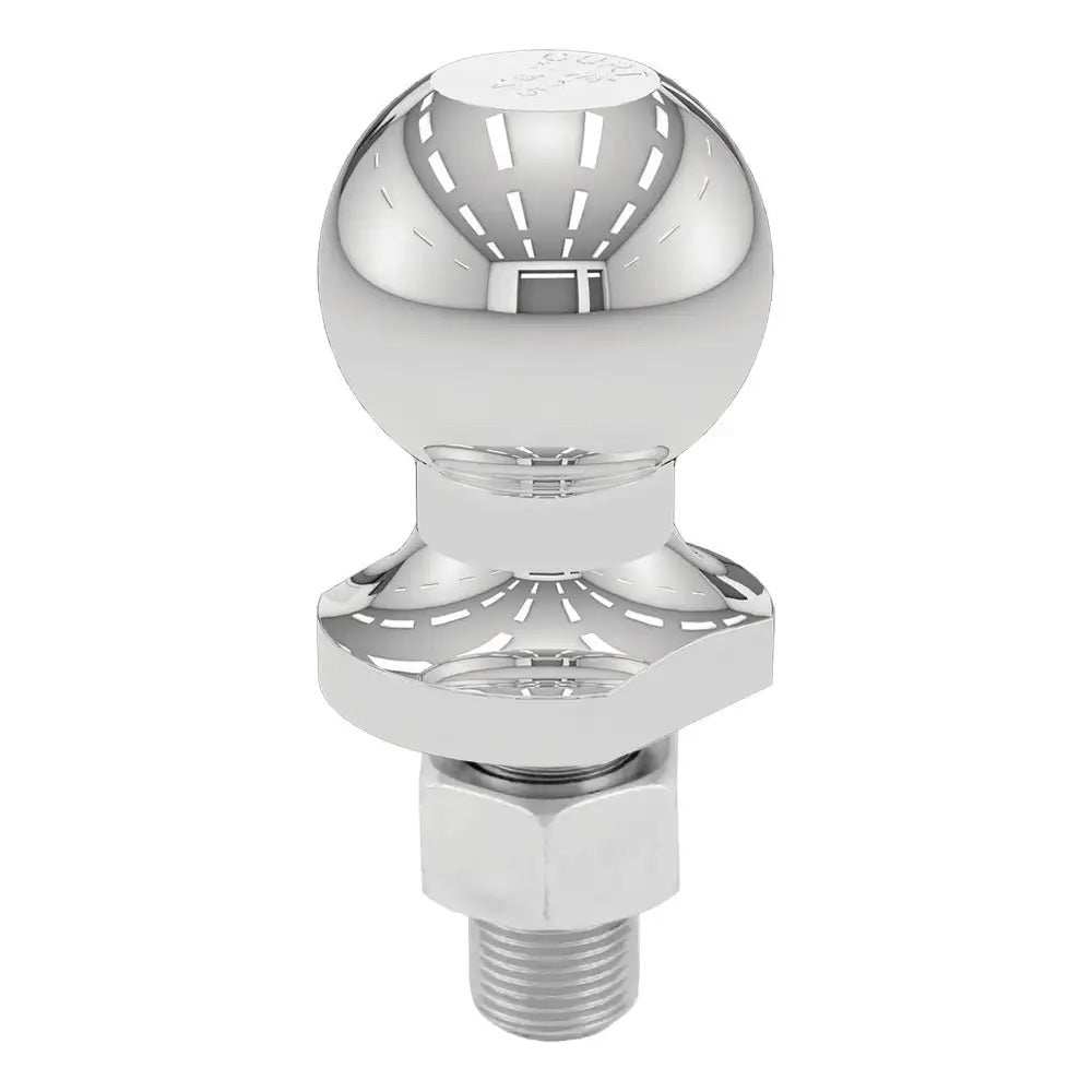 CURT 1-7/8" Trailer Ball - 3/4" x 1-5/8" Shank - 2,000 lb. Capacity - Chrome - Skoutley Outdoors LLC