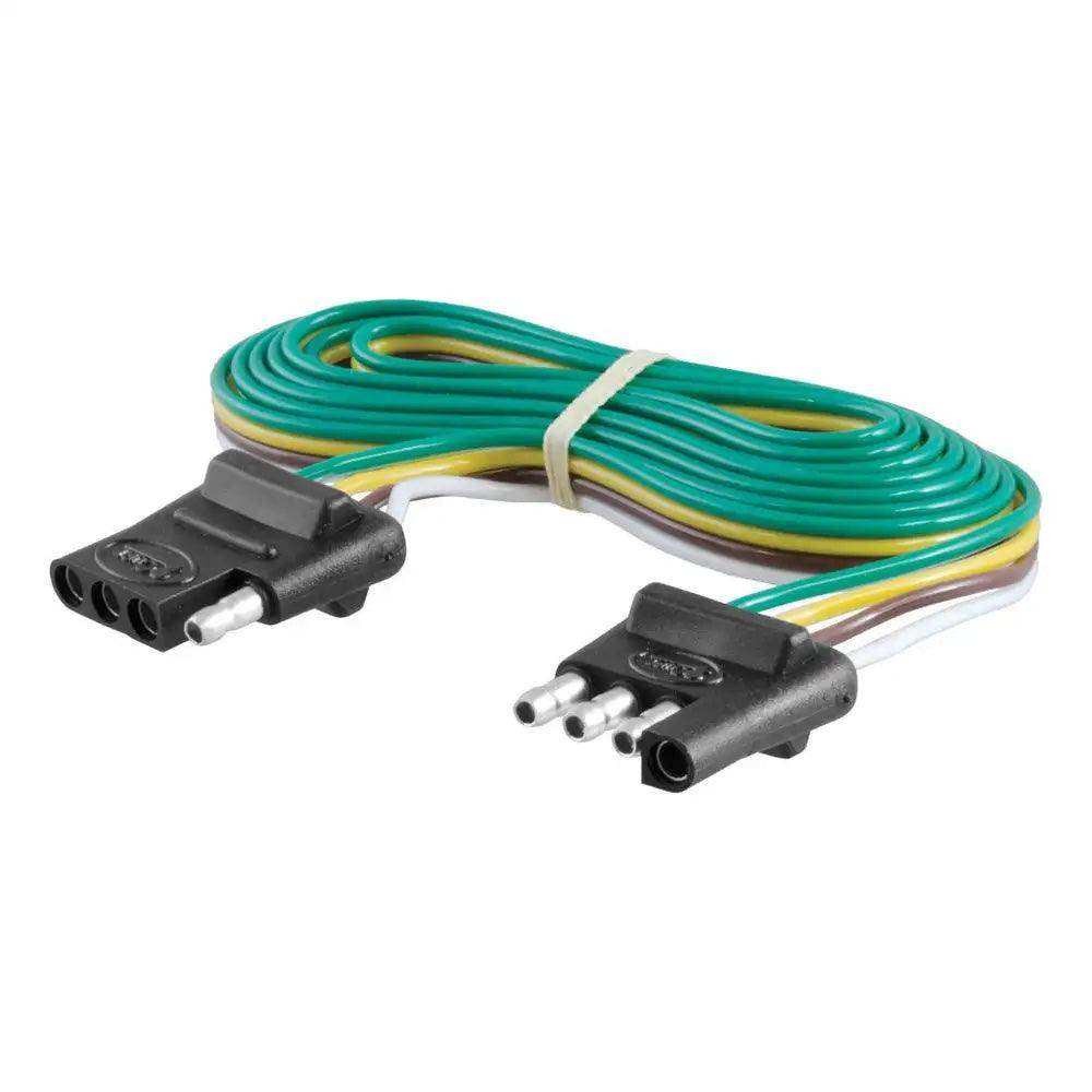 CURT 4-Way Flat Connector Plug & Socket w/72” Wires - Skoutley Outdoors LLC