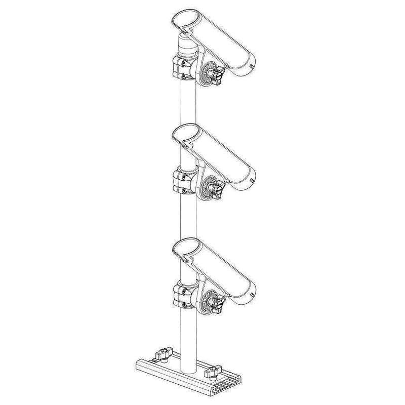 Load image into Gallery viewer, Scotty 333 Track Mounted Rod Tree - Rodmaster II Rod Holders - Skoutley Outdoors LLC