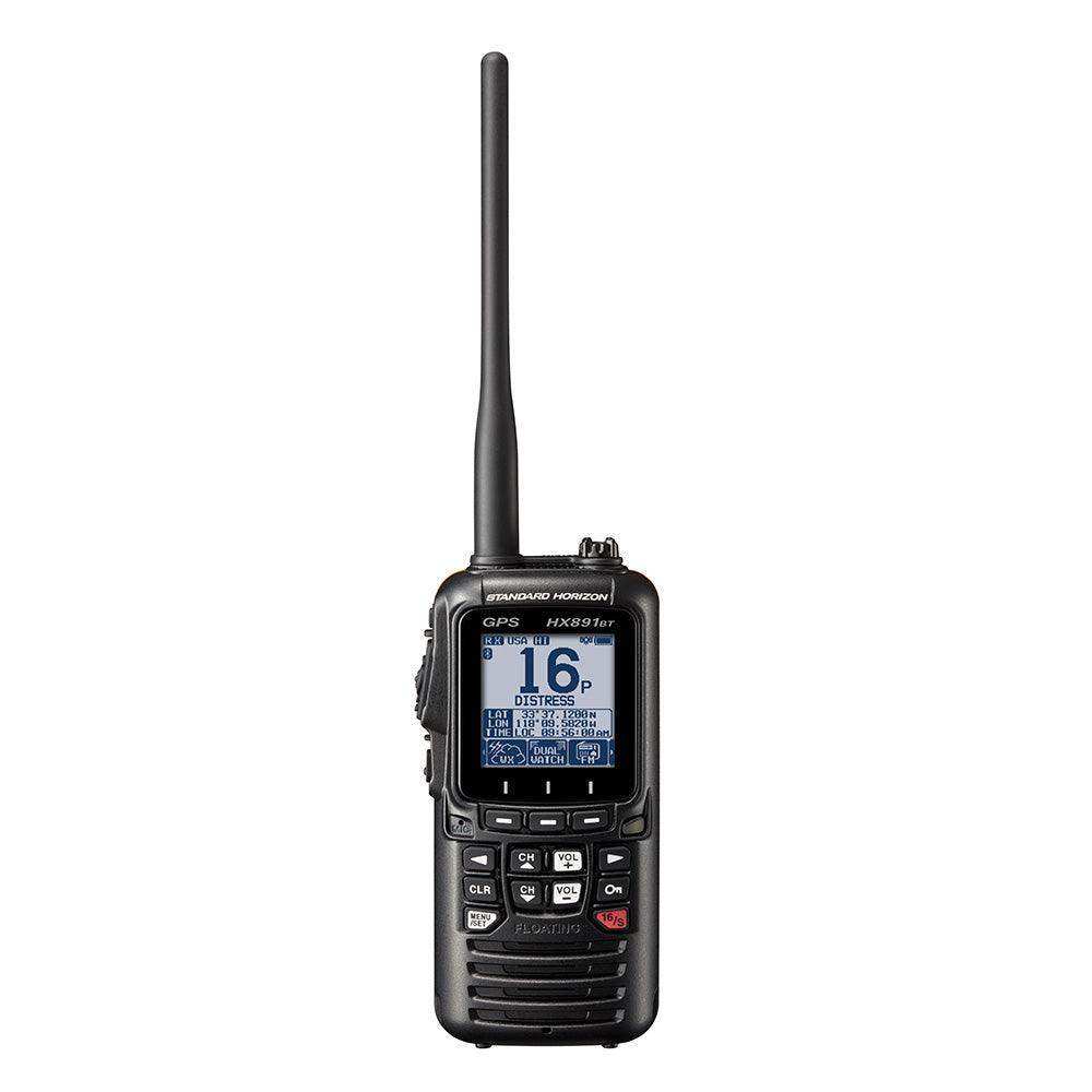 Standard Horizon HX891BT Handheld VHF w/Bluetooth - Black - Skoutley Outdoors LLC