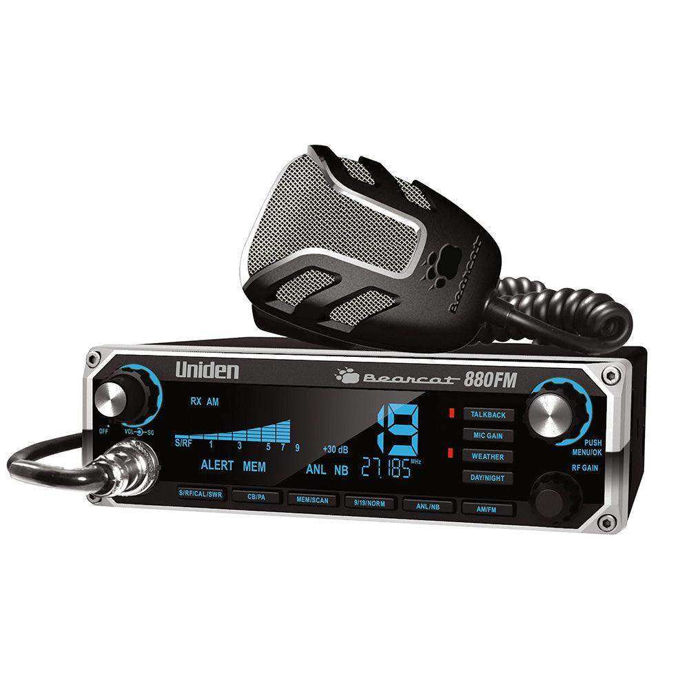 Uniden Bearcat 880FM CB Radio w/AM/FM - Skoutley Outdoors LLC