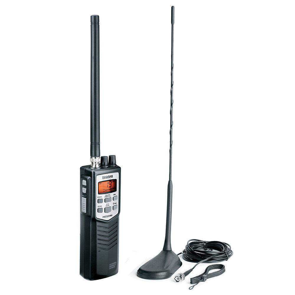 Uniden PRO501TK Handheld CB Radio w/High Gain Magnetic Mount Antenna - Skoutley Outdoors LLC