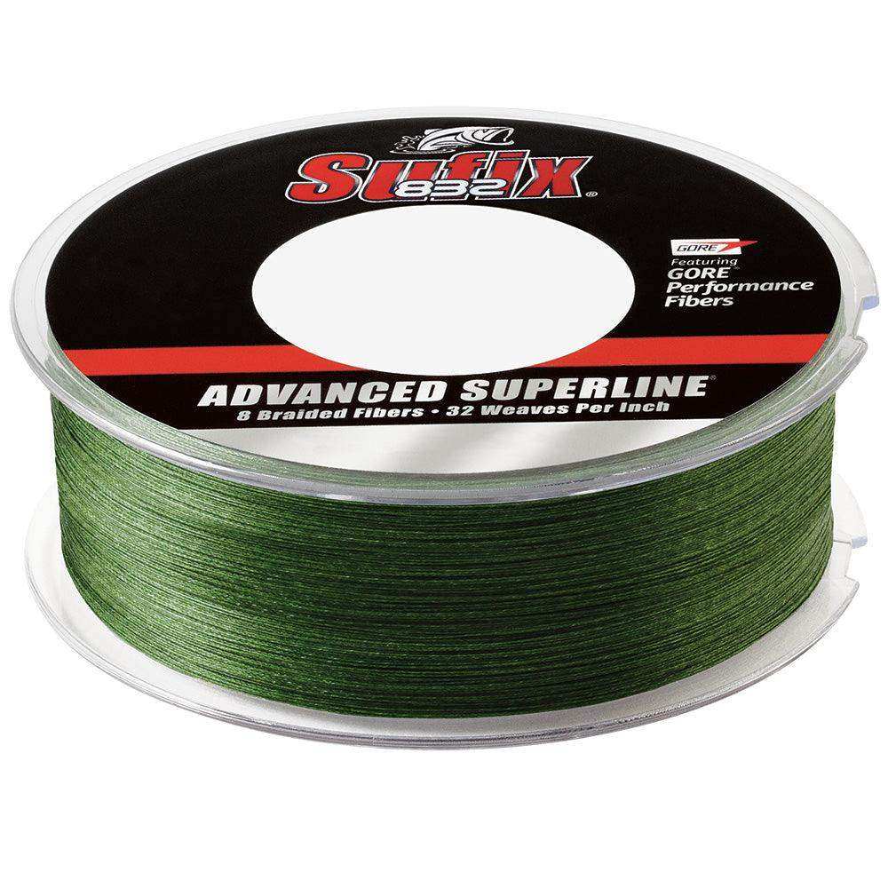 Sufix 832 Braid - 65lb - Low-Vis Green - 600 yds - Skoutley Outdoors LLC