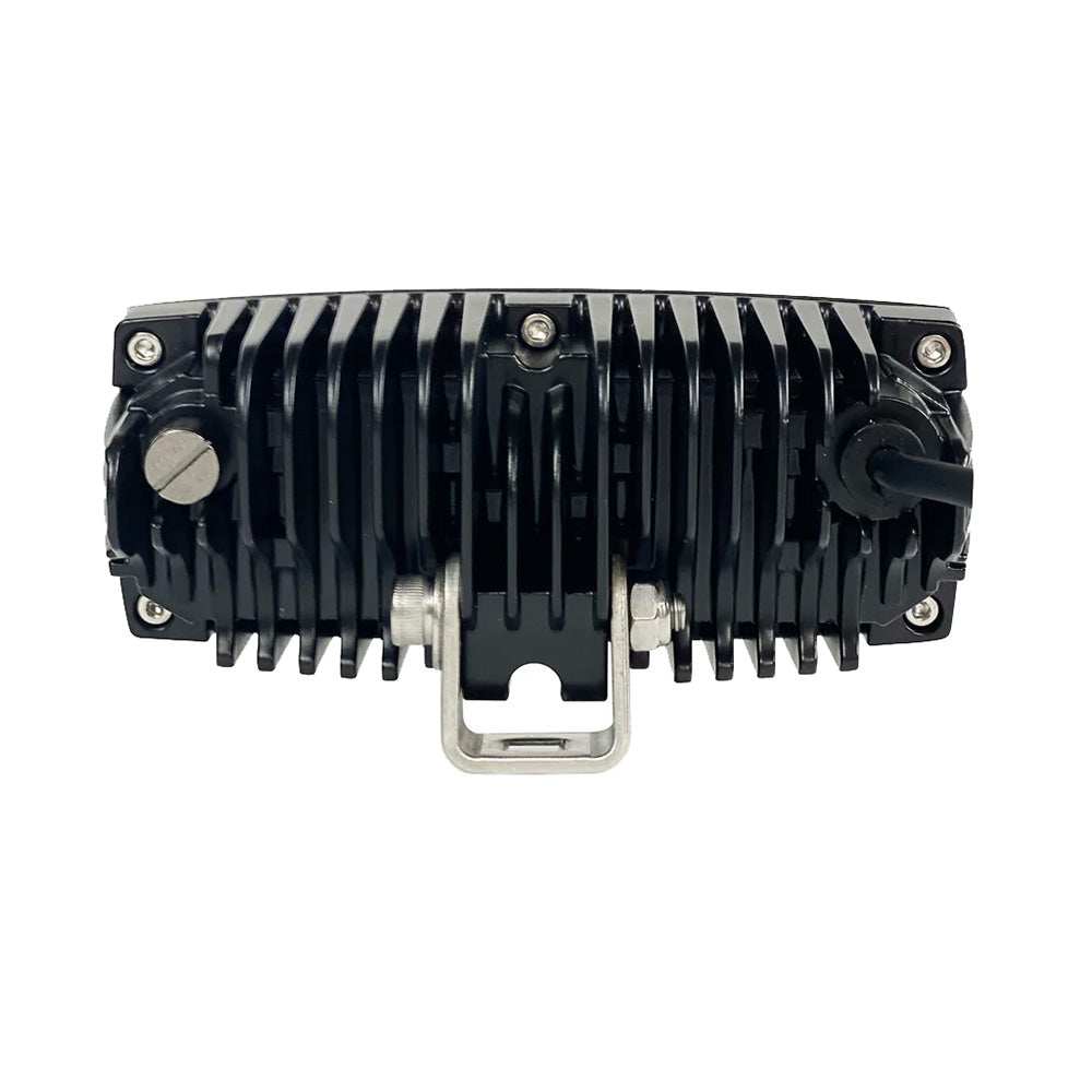 Black Oak 4" Marine Spreader Light Flood Scene LED Pro Series 3.0 - Black - Skoutley Outdoors LLC