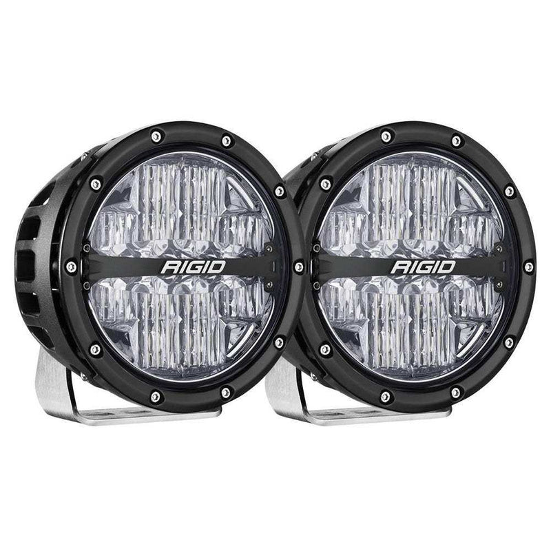 Load image into Gallery viewer, RIGID Industries 360-Series RGBW 6" Offroad Lamp Drive Beam w/RGBW Backlight Pods - Set of 2 - Skoutley Outdoors LLC