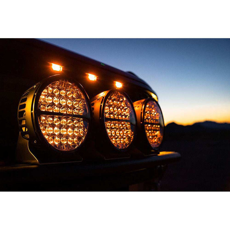 Load image into Gallery viewer, RIGID Industries 360-Series RGBW 9" Offroad Lamp Spot Beam w/RGBW Backlight Pods - Single - Skoutley Outdoors LLC