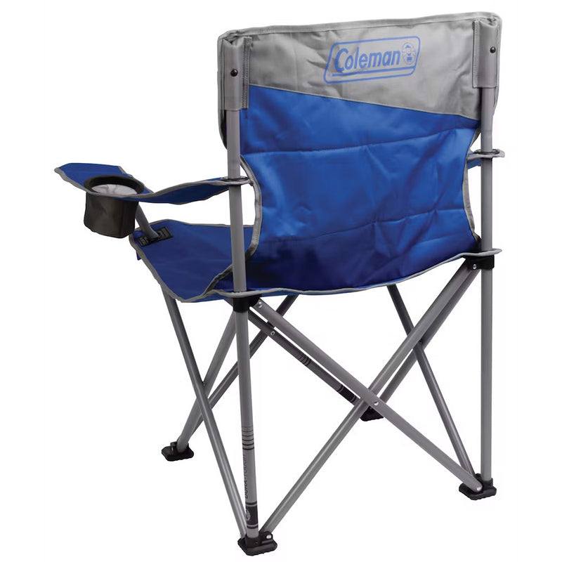 Load image into Gallery viewer, Coleman Big & Tall Camping Chair - Blue - Skoutley Outdoors LLC