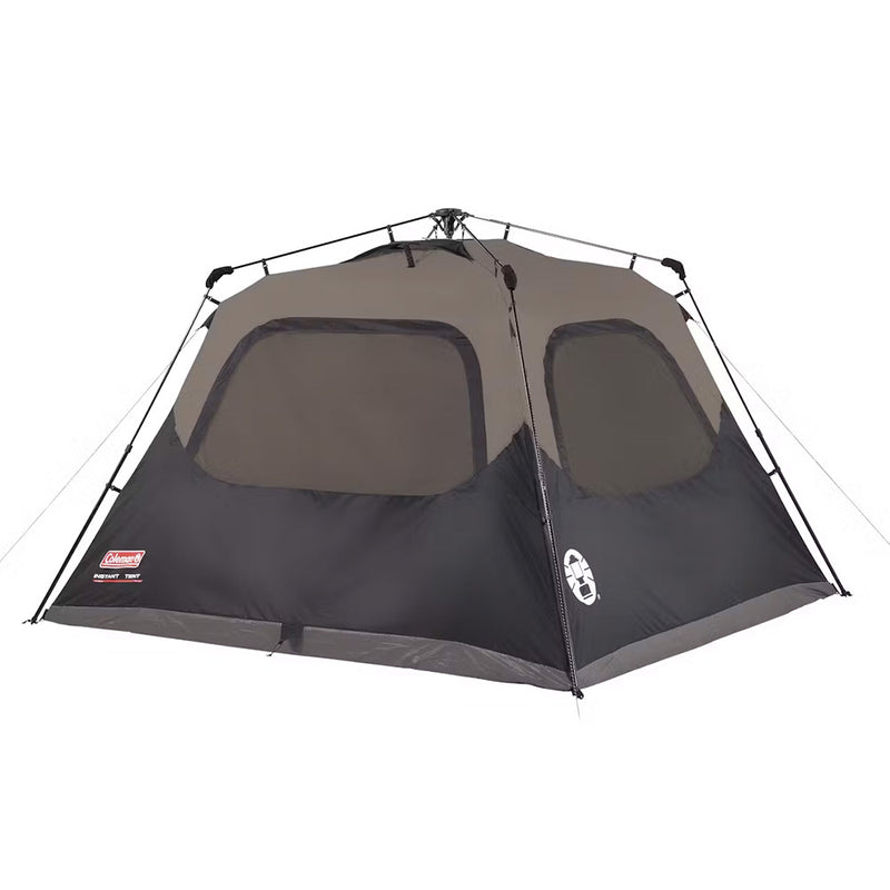 Load image into Gallery viewer, Coleman 4-Person Cabin Camping Tent w/Instant Setup - Black - Skoutley Outdoors LLC