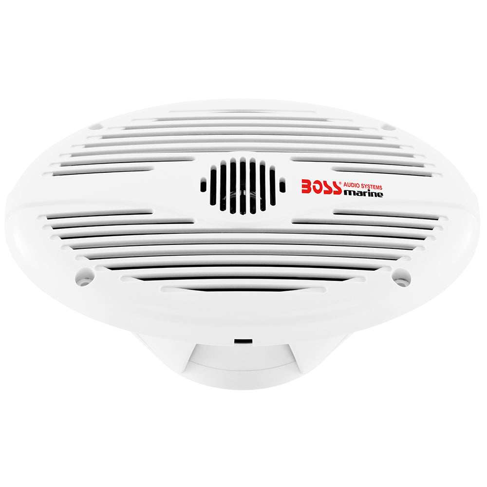 Boss Audio 6"x 9" MR690 Oval Speakers - White - 350W - Skoutley Outdoors LLC