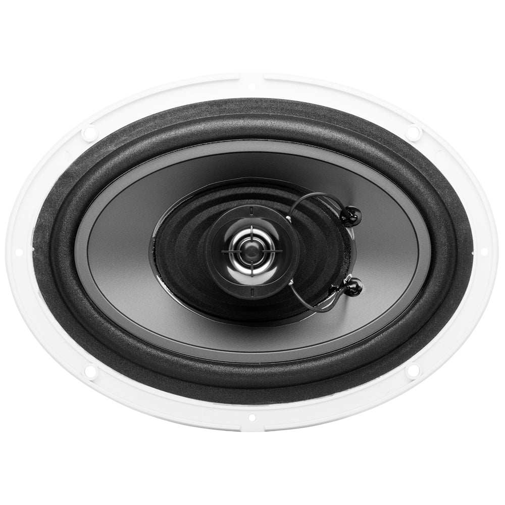 Boss Audio 6"x 9" MR690 Oval Speakers - White - 350W - Skoutley Outdoors LLC