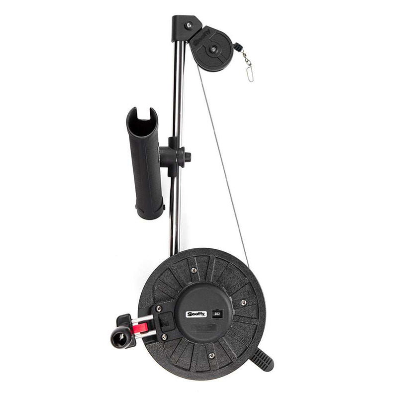 Load image into Gallery viewer, Scotty 1091 Telescoping 60" Longarm Combo Manual Downrigger w/ Swivel Base - Skoutley Outdoors LLC
