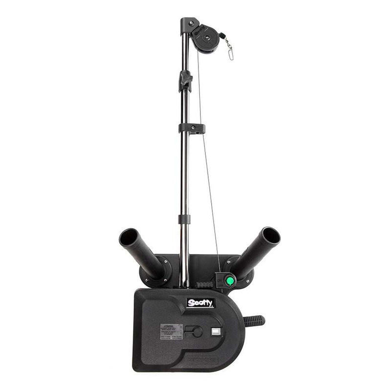 Load image into Gallery viewer, Scotty 1116 Propack 60" Telescoping Electric Downrigger w/ Dual Rod Holders and Swivel Base - Skoutley Outdoors LLC