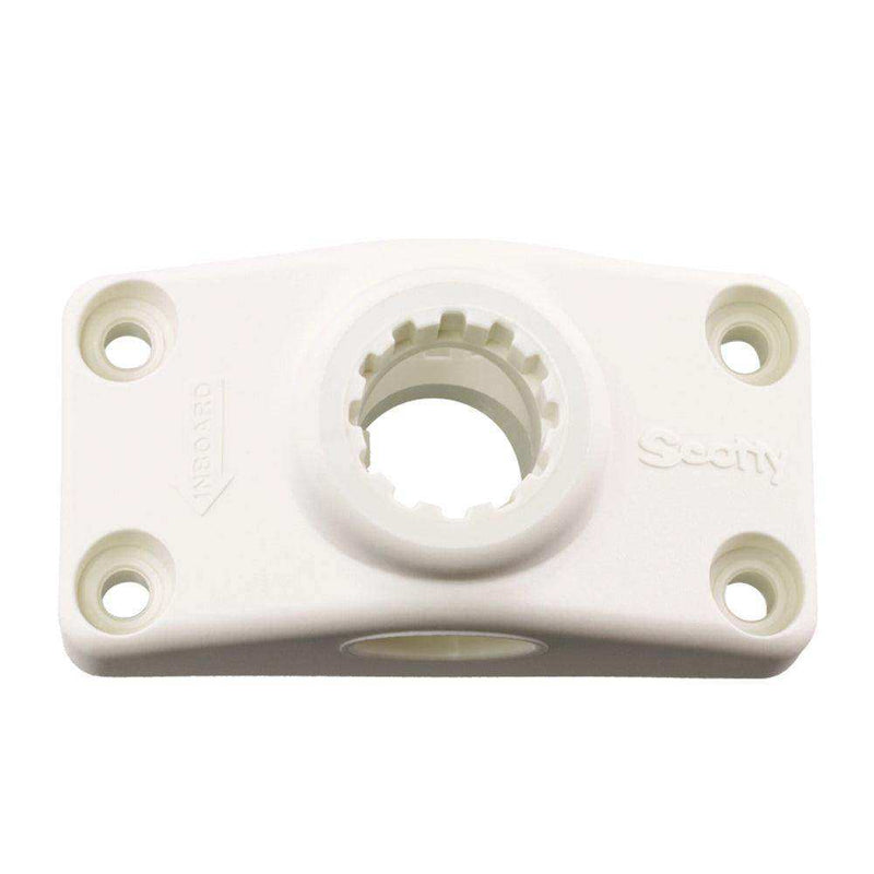 Load image into Gallery viewer, Scotty Combination Side / Deck Mount - White - Skoutley Outdoors LLC