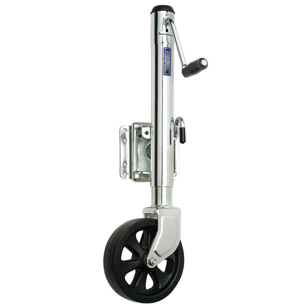 Fulton Single Wheel 1,500 lbs. Bolt-Thru Swivel Jack - Skoutley Outdoors LLC