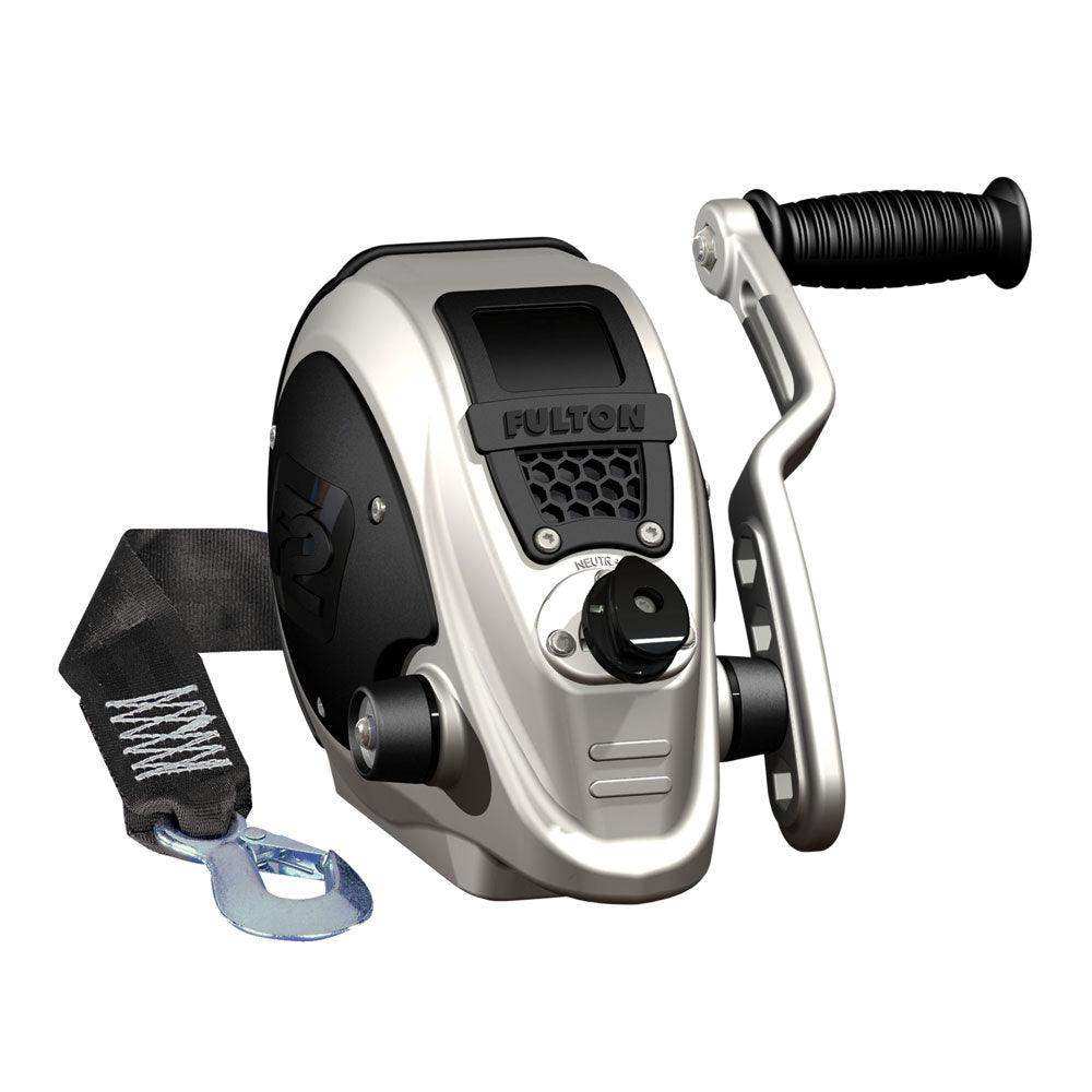 Fulton F2 Trailer Winch 2,000 lbs. w/Strap - Skoutley Outdoors LLC