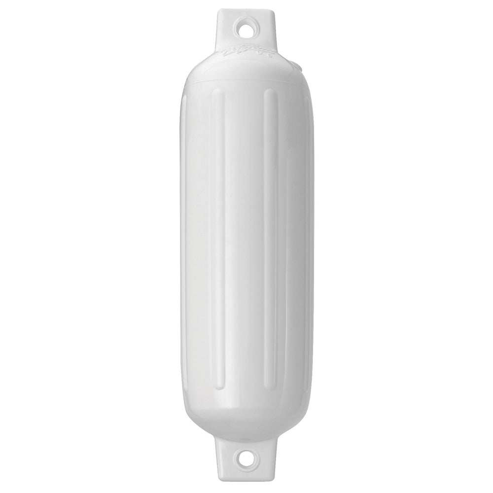 Polyform G-1 Twin Eye Fender 3.5" x 12.8" - White - Skoutley Outdoors LLC