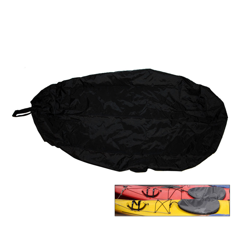 Attwood Universal Fit Kayak Cockpit Cover - Black - Skoutley Outdoors LLC