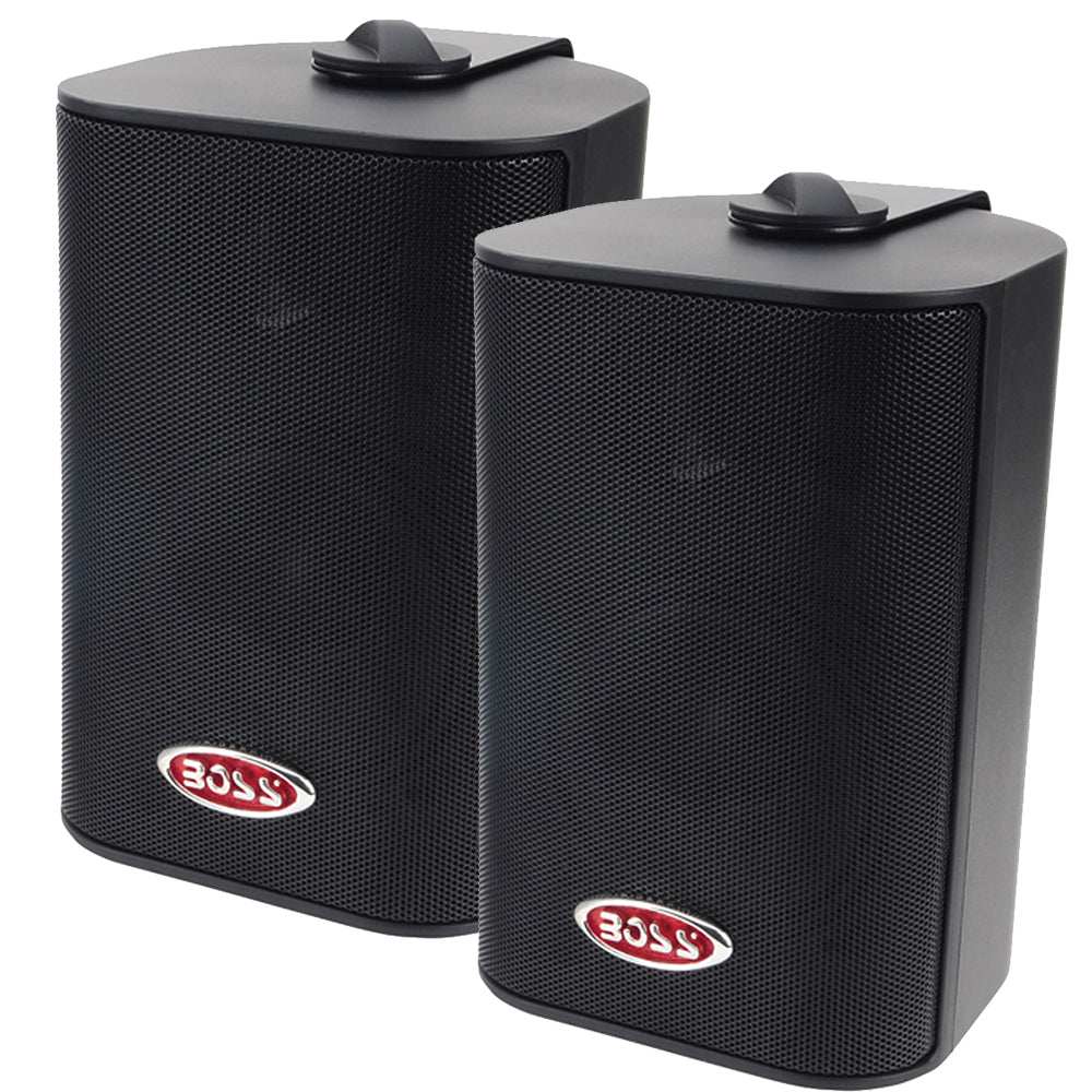 Boss Audio 4" MR4.3B Box Speakers - Black - 200W - Skoutley Outdoors LLC