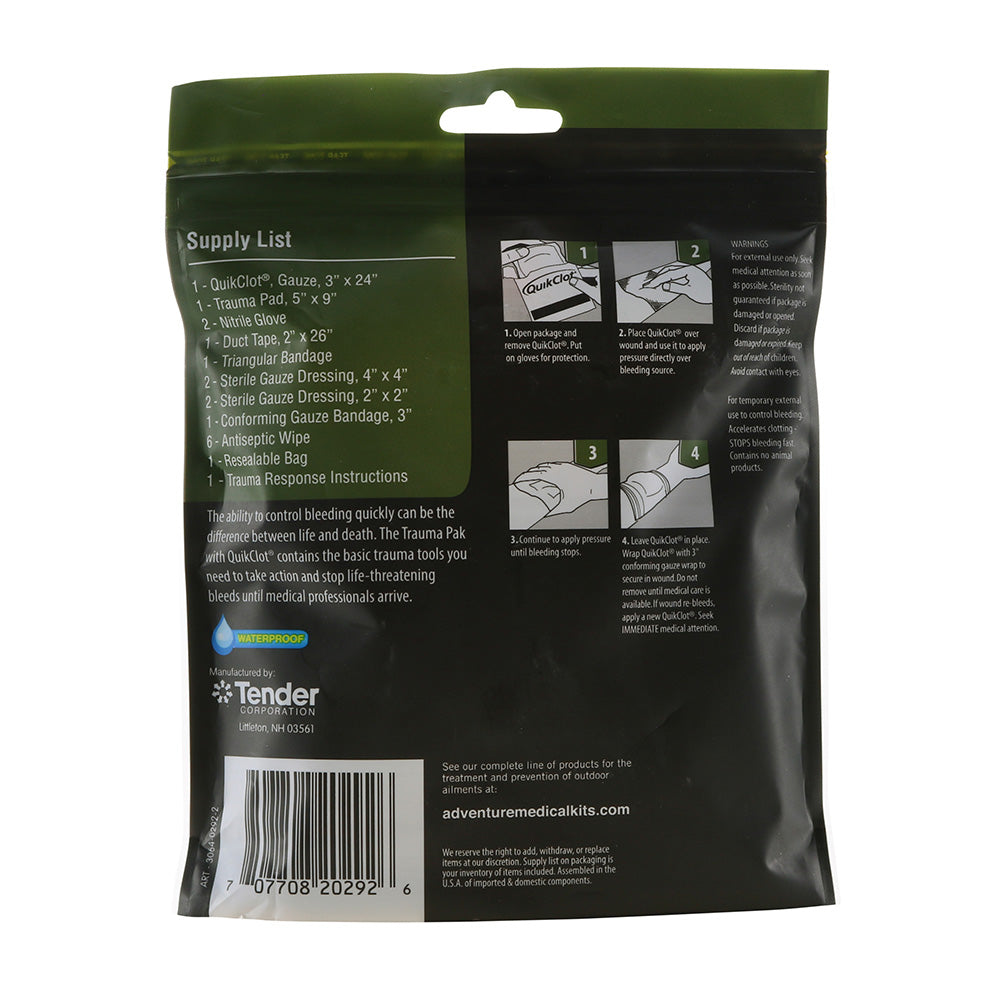 Adventure Medical Trauma Pak w/QuikClot®