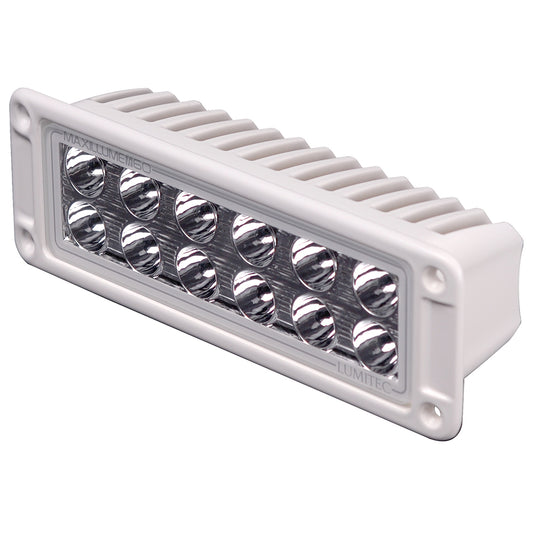 Lumitec Maxillumeh60 - Flush Mount Flood Light - White Housing - White Dimming - Skoutley Outdoors LLC