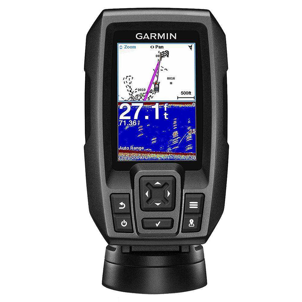 Garmin STRIKER 4 FishFinder w/4-Pin, 77/200kHz TM Transducer - Skoutley Outdoors LLC