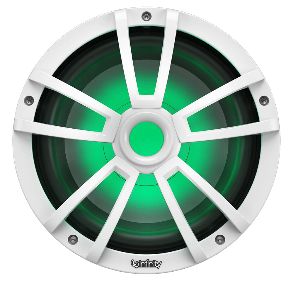 Infinity 10" Marine RGB Reference Series Subwoofer - White - Skoutley Outdoors LLC