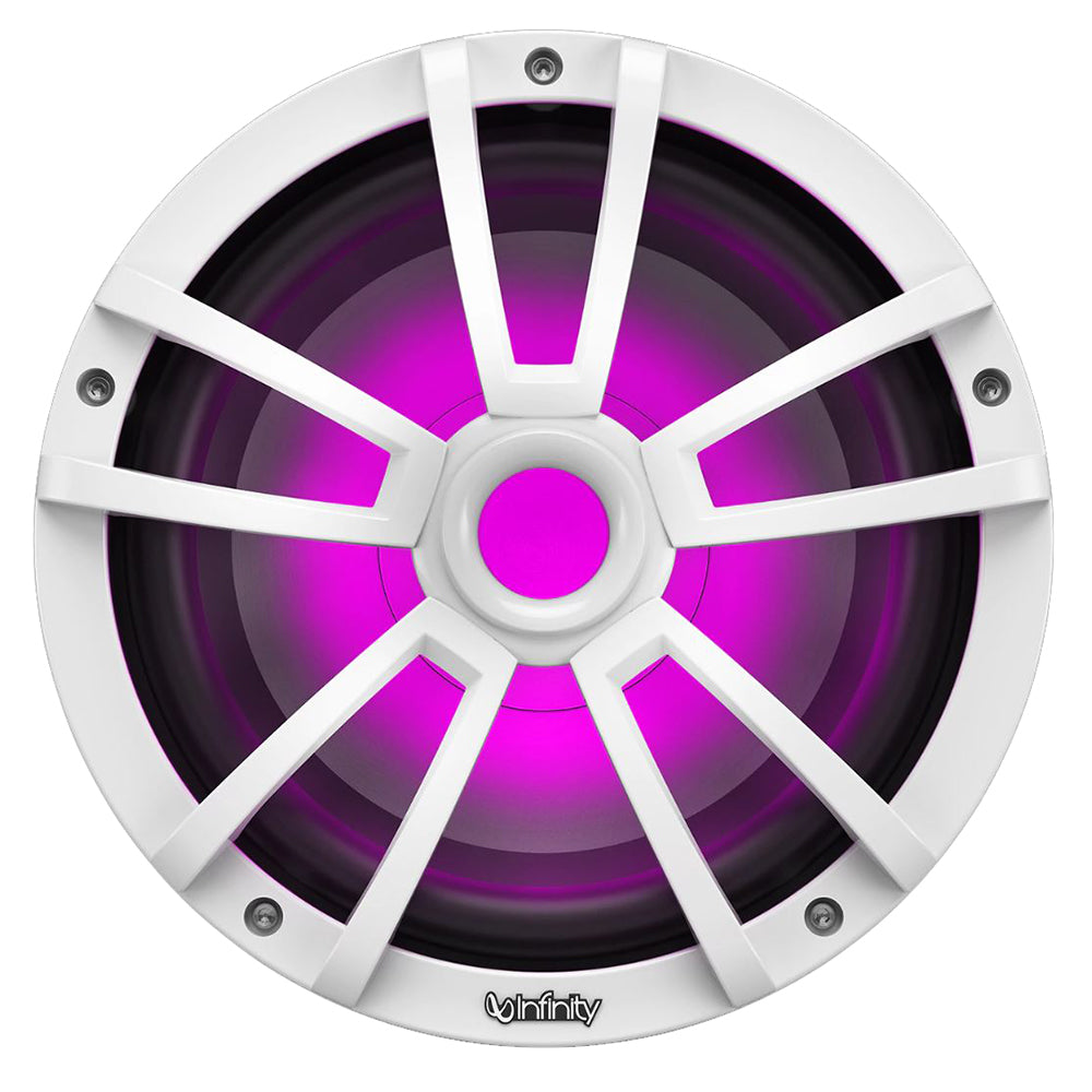 Infinity 10" Marine RGB Reference Series Subwoofer - White - Skoutley Outdoors LLC
