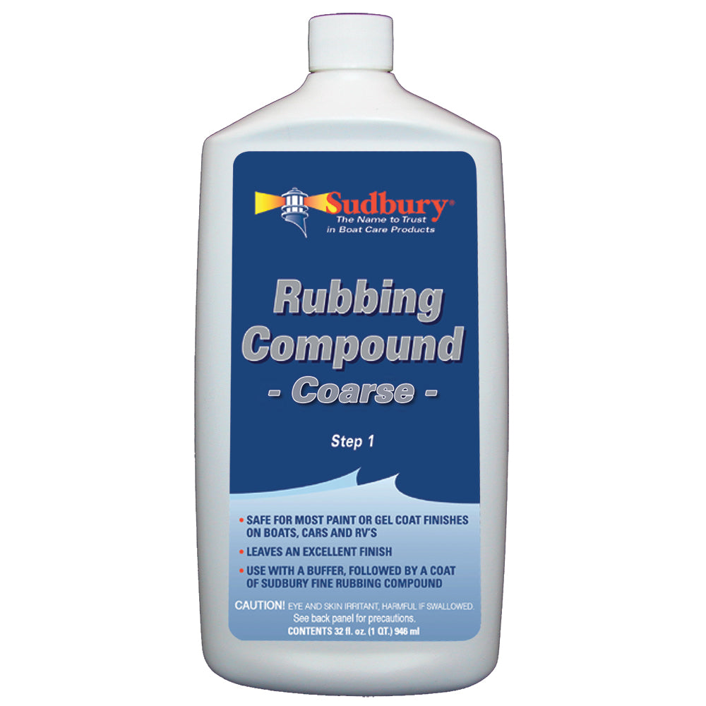 Sudbury Rubbing Compound Coarse - Step 1 - 32oz Fluid - Skoutley Outdoors LLC