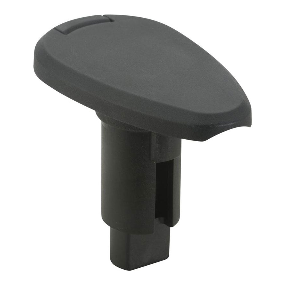 Attwood LightArmor Plug-In Base - 2 Pin - Black - Teardrop - Skoutley Outdoors LLC