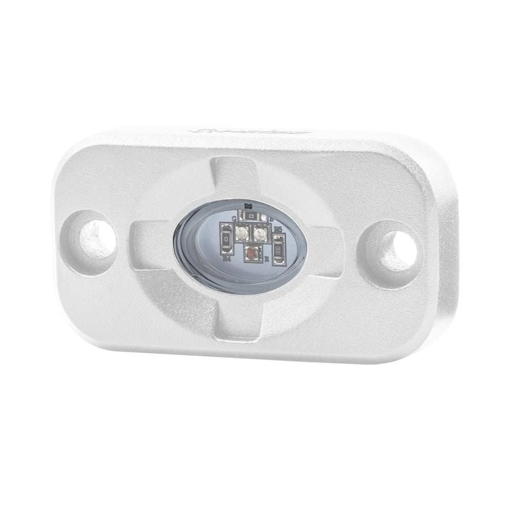HEISE RGB Marine Accent Light - 1.5" x 3" - White/RGB - Skoutley Outdoors LLC
