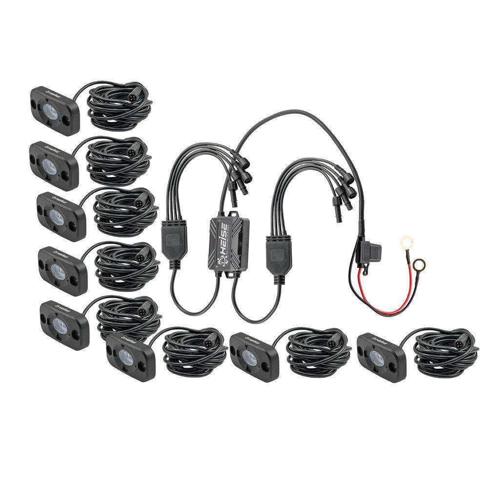 HEISE RGB Accent Lighting Kit - 8 Pack - Skoutley Outdoors LLC
