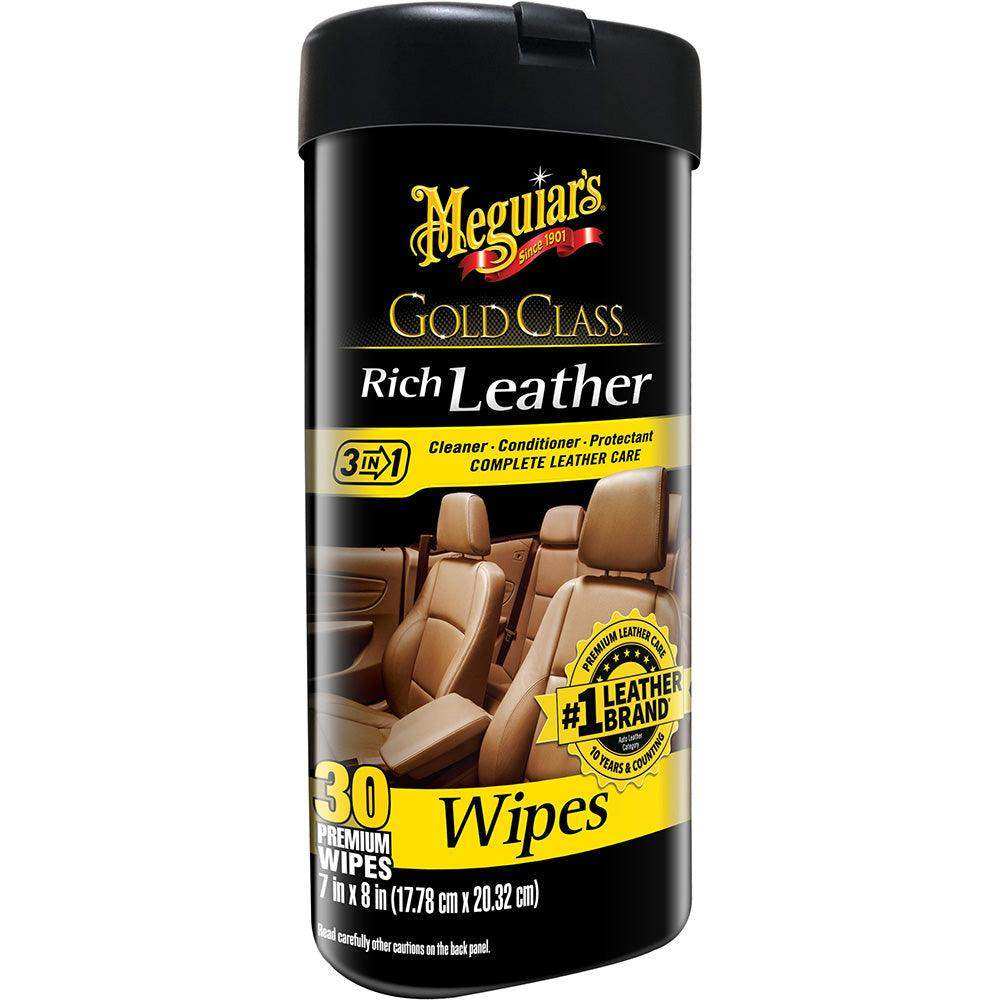Meguiar's Gold Class™ Rich Leather Cleaner & Conditioner Wipes - Skoutley Outdoors LLC
