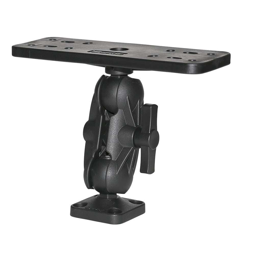 Scotty 163 1.5" Ball Mount w/Fishfinder & Universal Mounting Plate - Skoutley Outdoors LLC