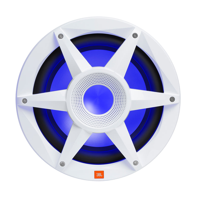 Load image into Gallery viewer, JBL 10" Marine RGB Passive Subwoofer - White Stadium Series - Skoutley Outdoors LLC