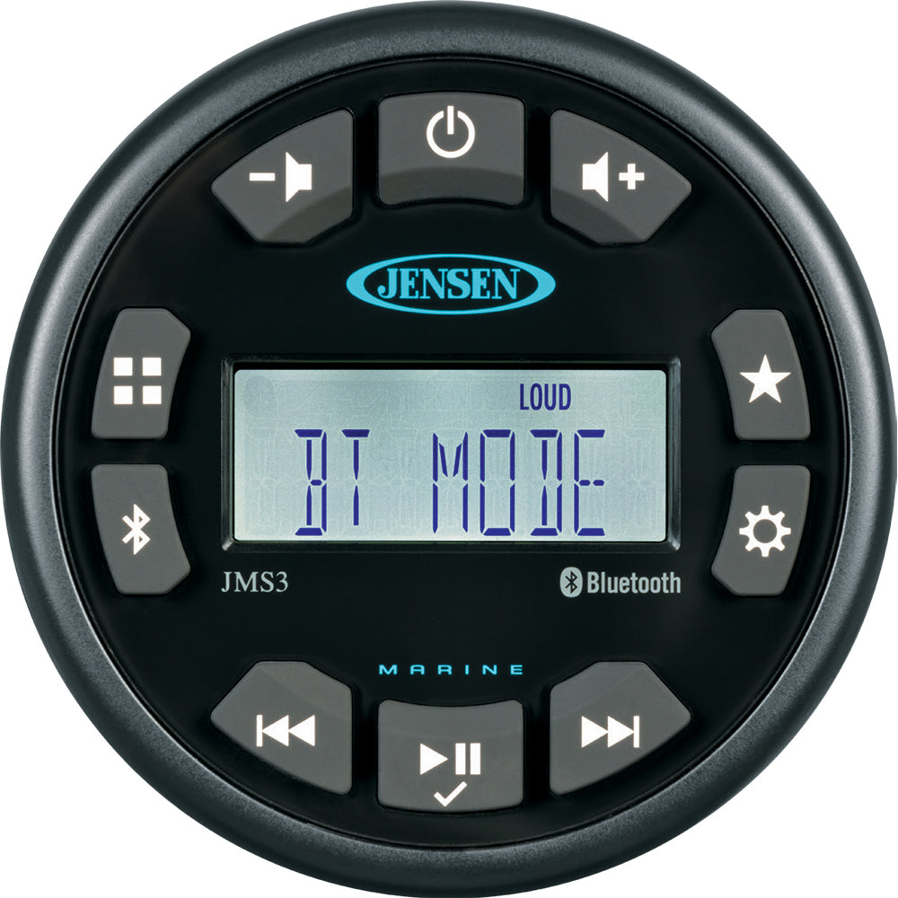 JENSEN JMS3RTL Stereo w/AM/FM/BT - Single Zone - Skoutley Outdoors LLC