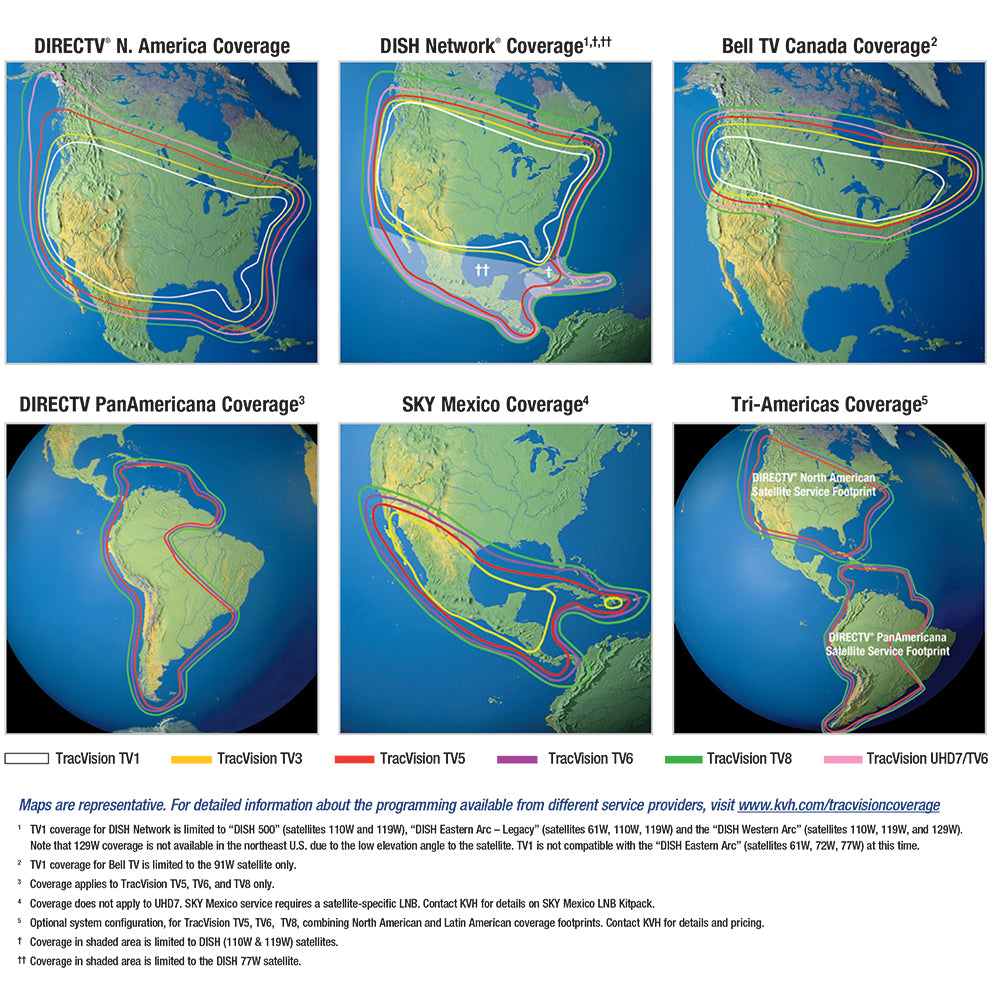 KVH TracVision UHD7 - DIRECTV HDTV f/North America - Skoutley Outdoors LLC